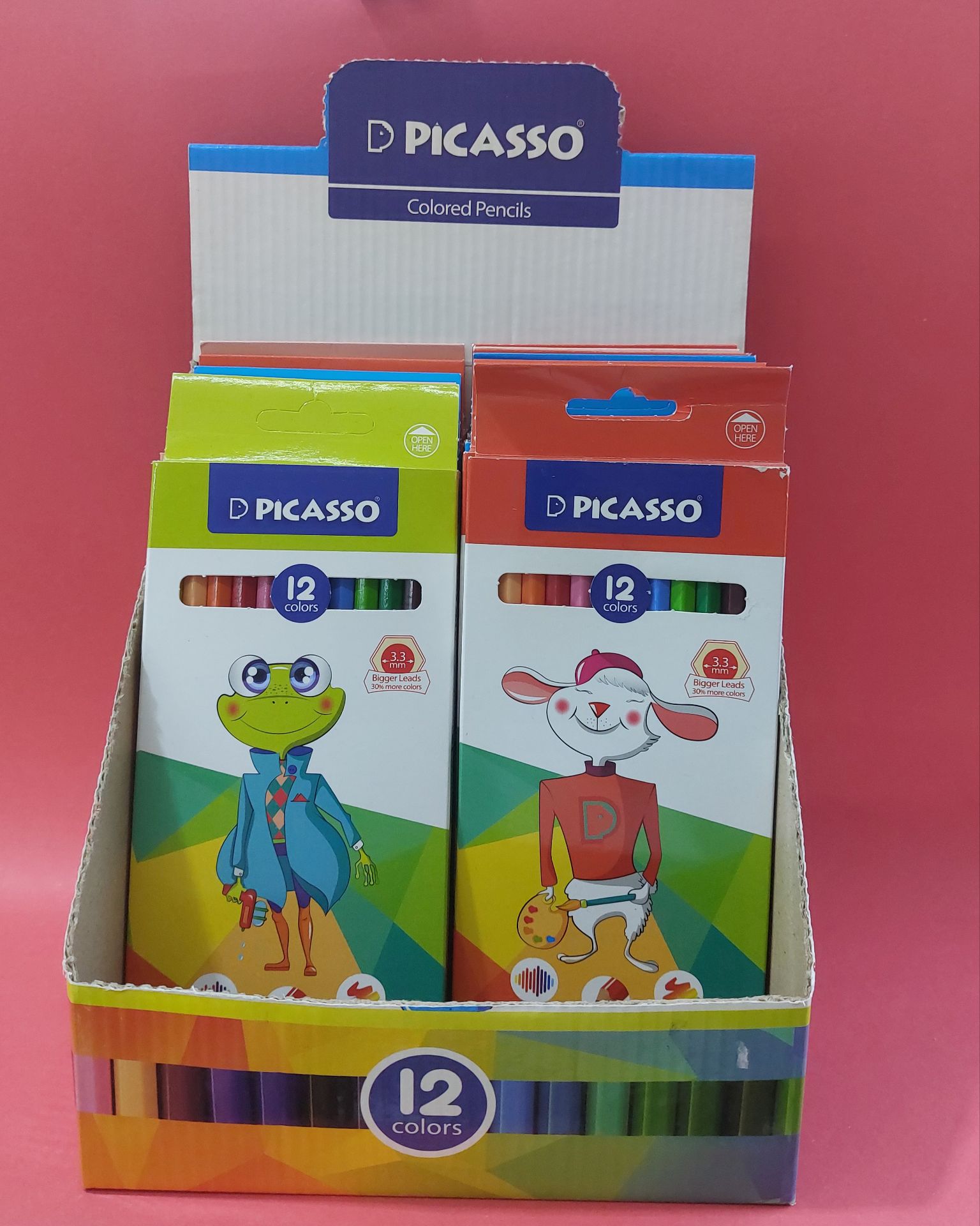 مدادرنگی ۱۲رنگ پیکاسو
